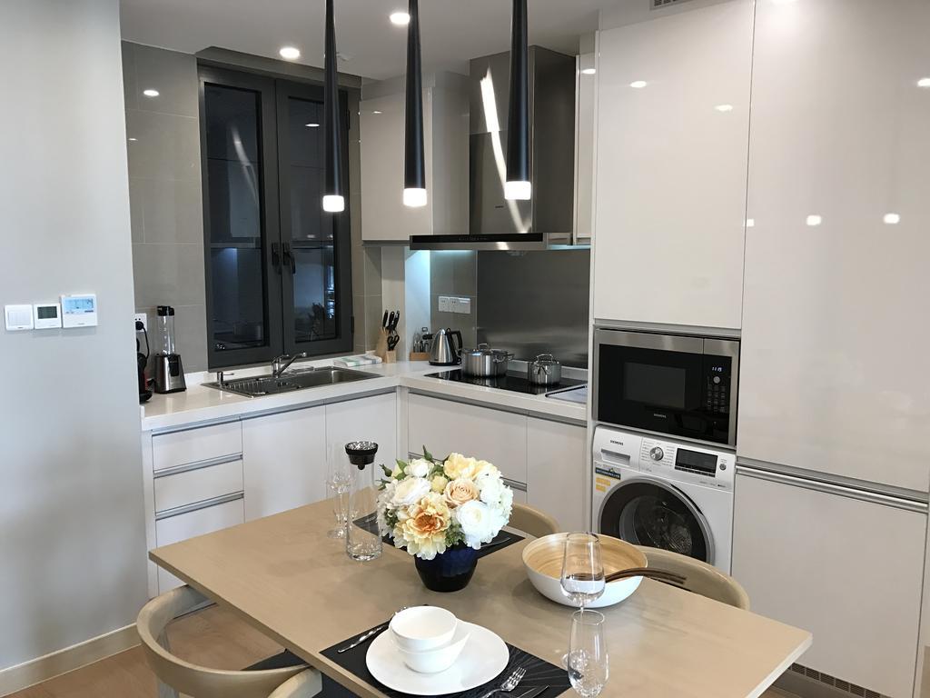 One Sunland Serviced Suites Managed By Lanson Place Shanghai Værelse billede