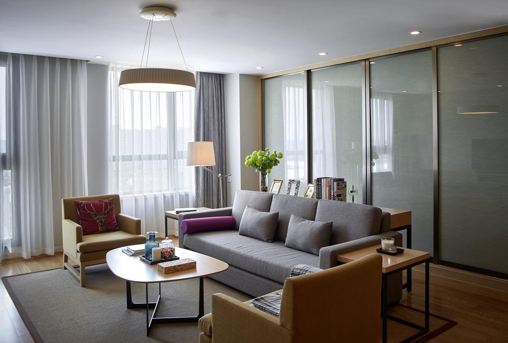One Sunland Serviced Suites Managed By Lanson Place Shanghai Eksteriør billede