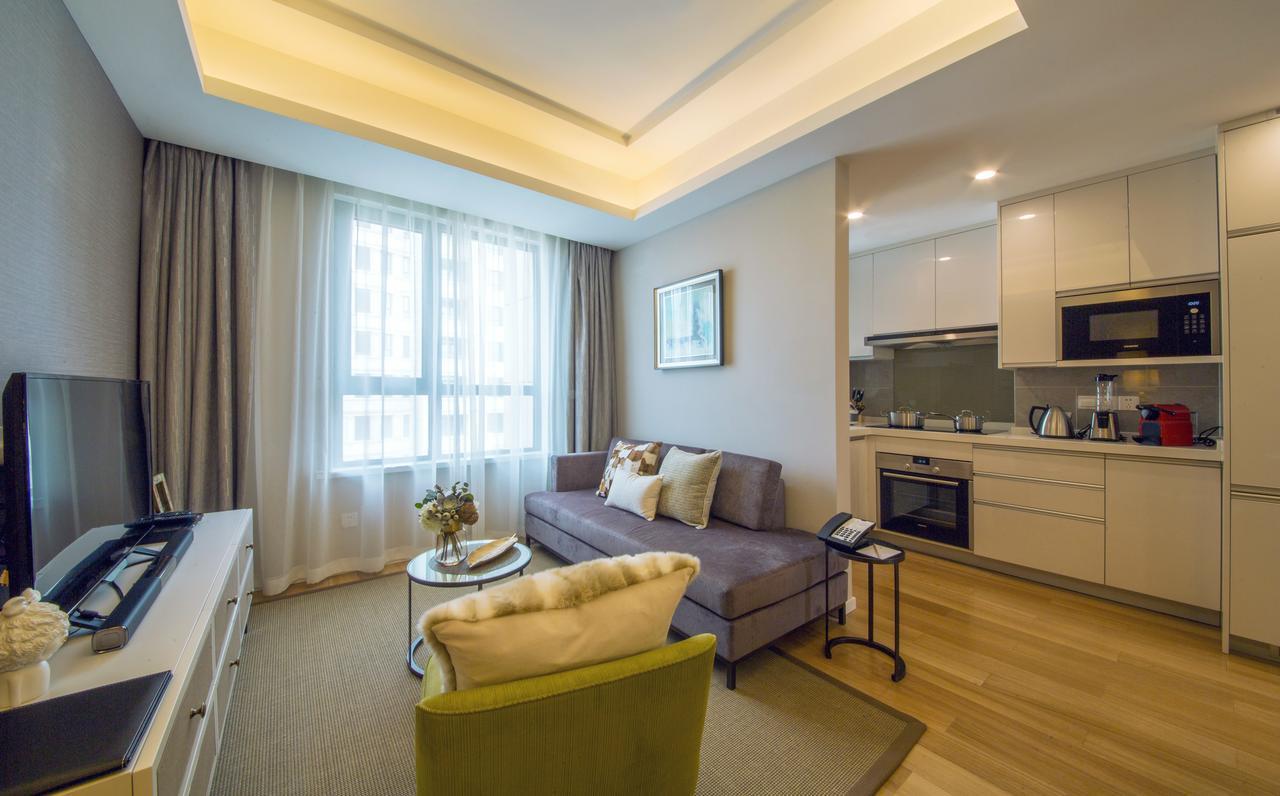 One Sunland Serviced Suites Managed By Lanson Place Shanghai Eksteriør billede
