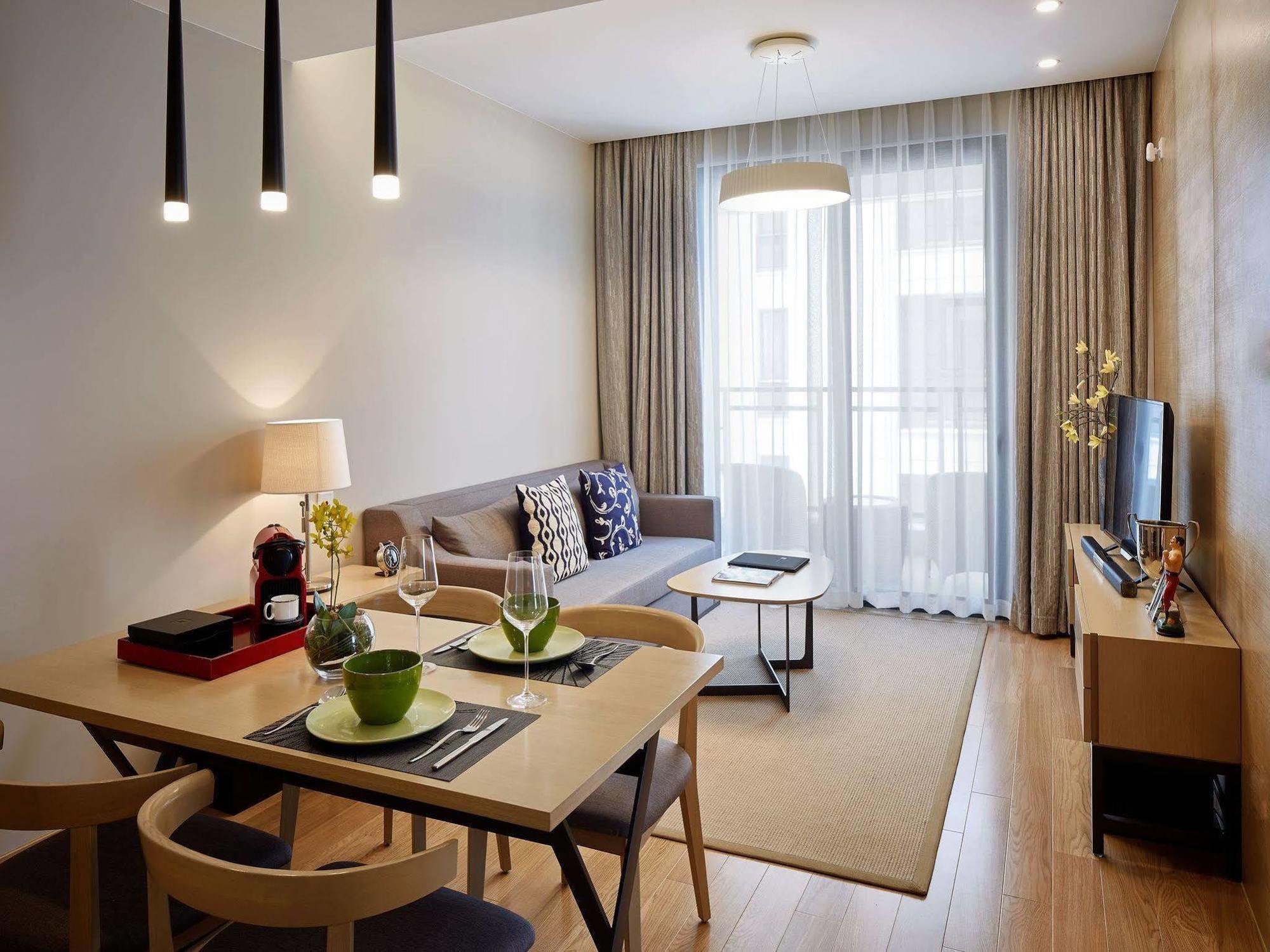 One Sunland Serviced Suites Managed By Lanson Place Shanghai Eksteriør billede