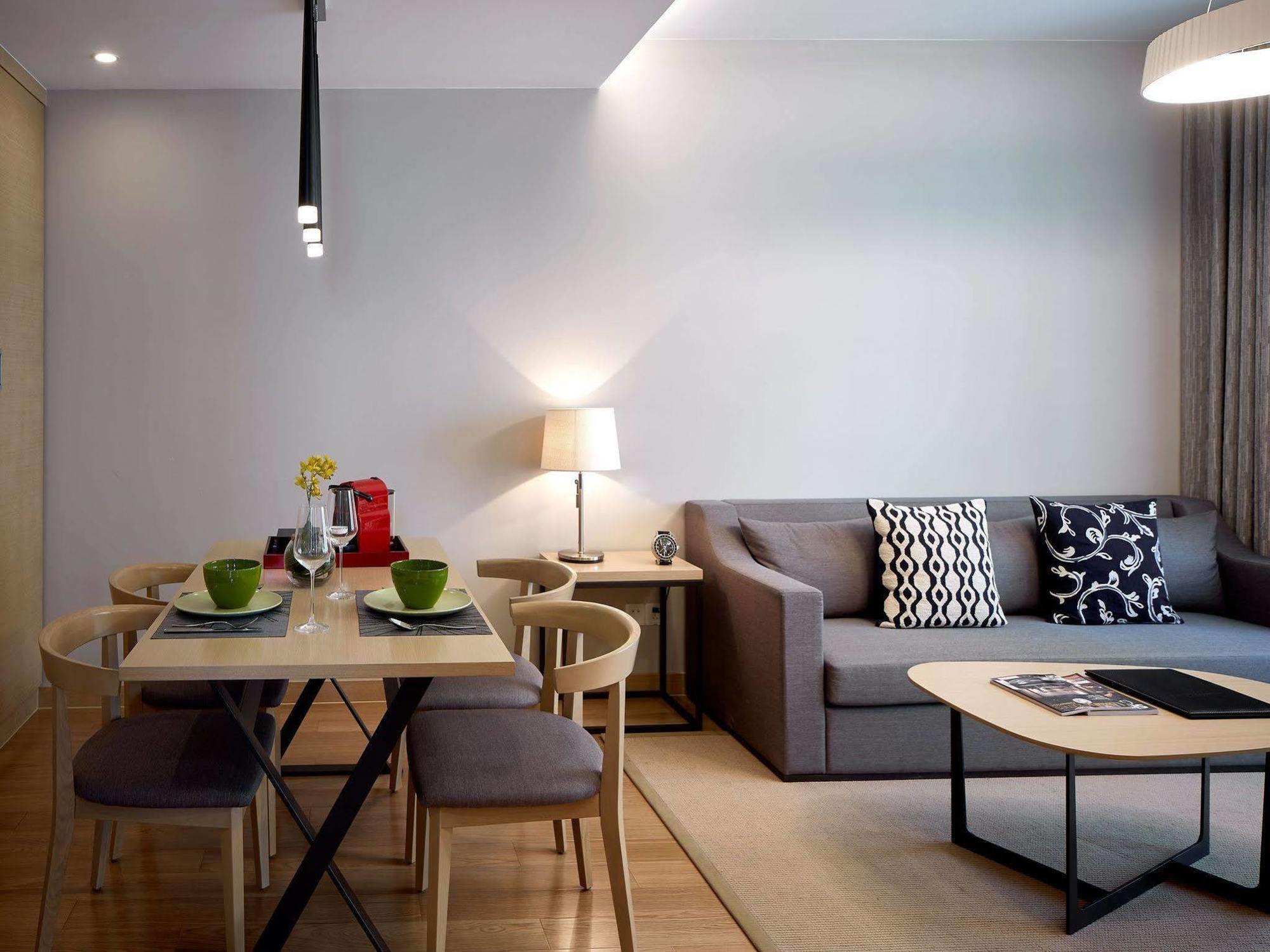 One Sunland Serviced Suites Managed By Lanson Place Shanghai Eksteriør billede